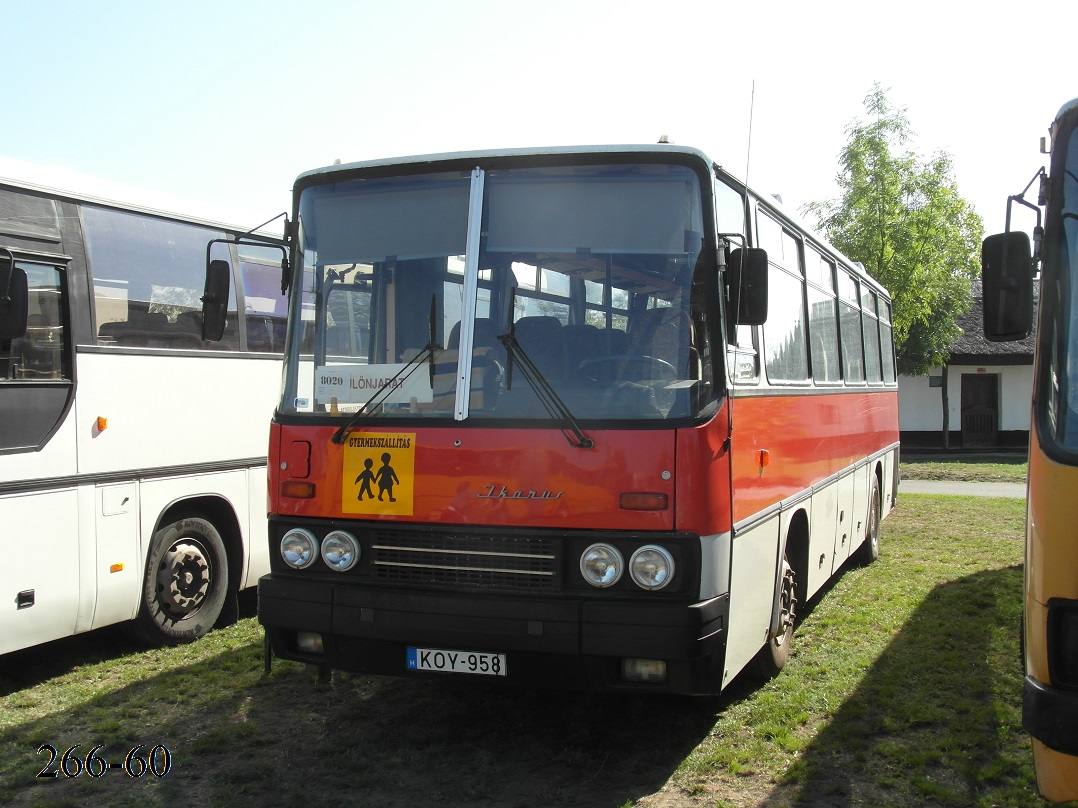 Венгрия, Ikarus 256.50 № KOY-958; Венгрия — VIII. Nemzetközi Ikarus, Csepel és Veteránjármű Találkozó, Polgár (2015)