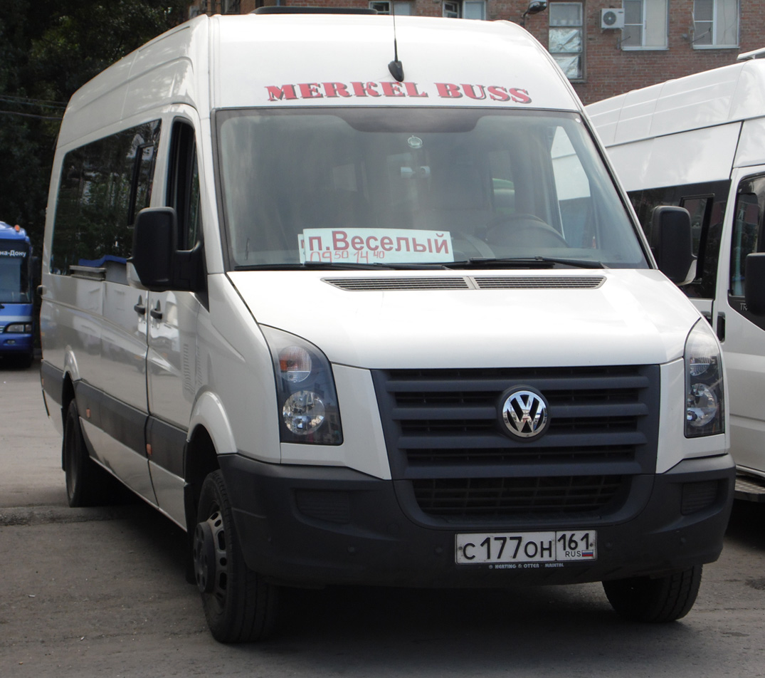 Ростовская область, Volkswagen Crafter № С 177 ОН 161 — Фото — Автобусный  транспорт