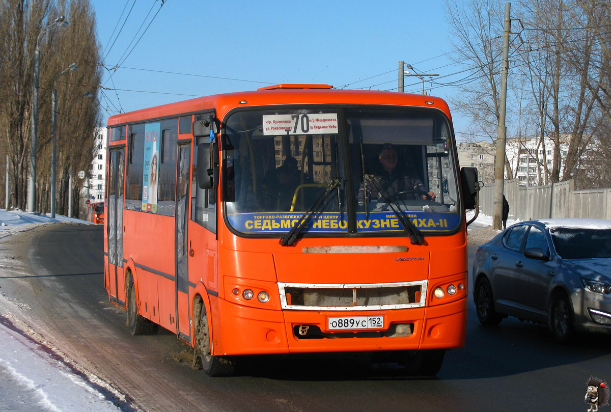 Нижегородская область, ПАЗ-320414-05 "Вектор" № О 889 УС 152