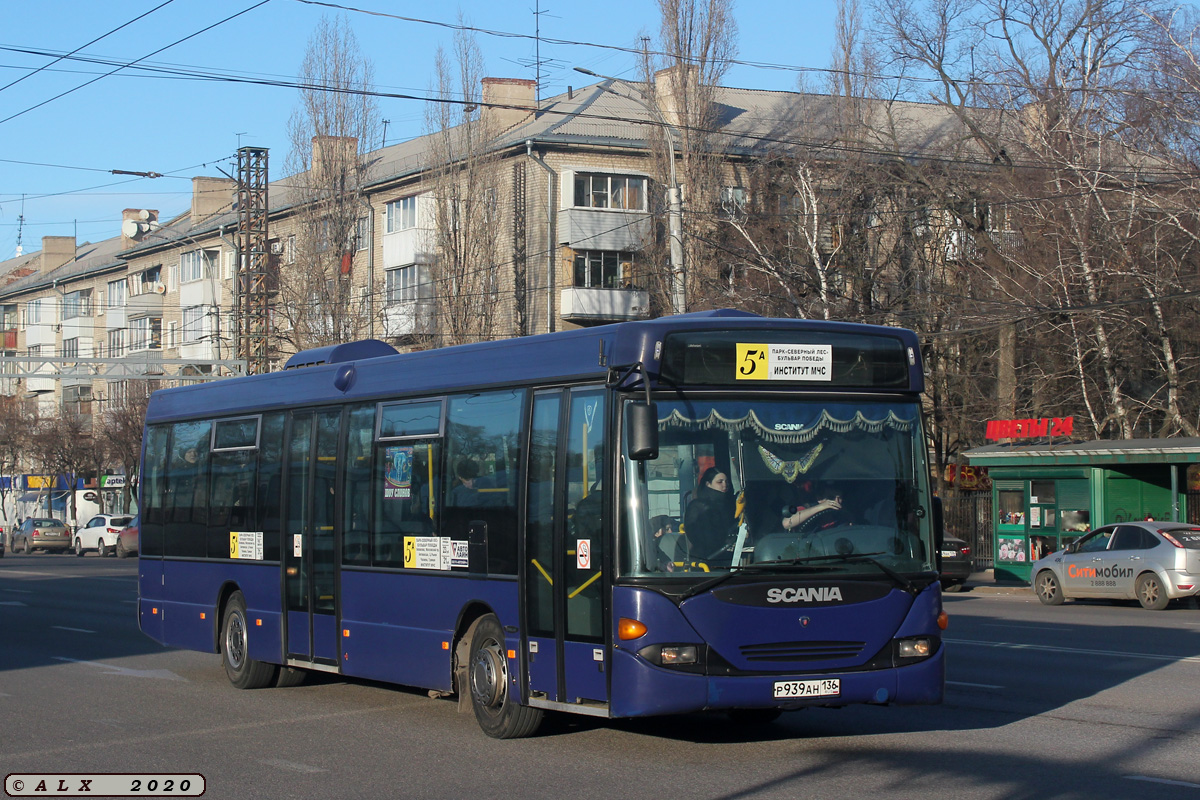 Воронежская область, Scania OmniLink I (Скания-Питер) № Р 939 АН 136