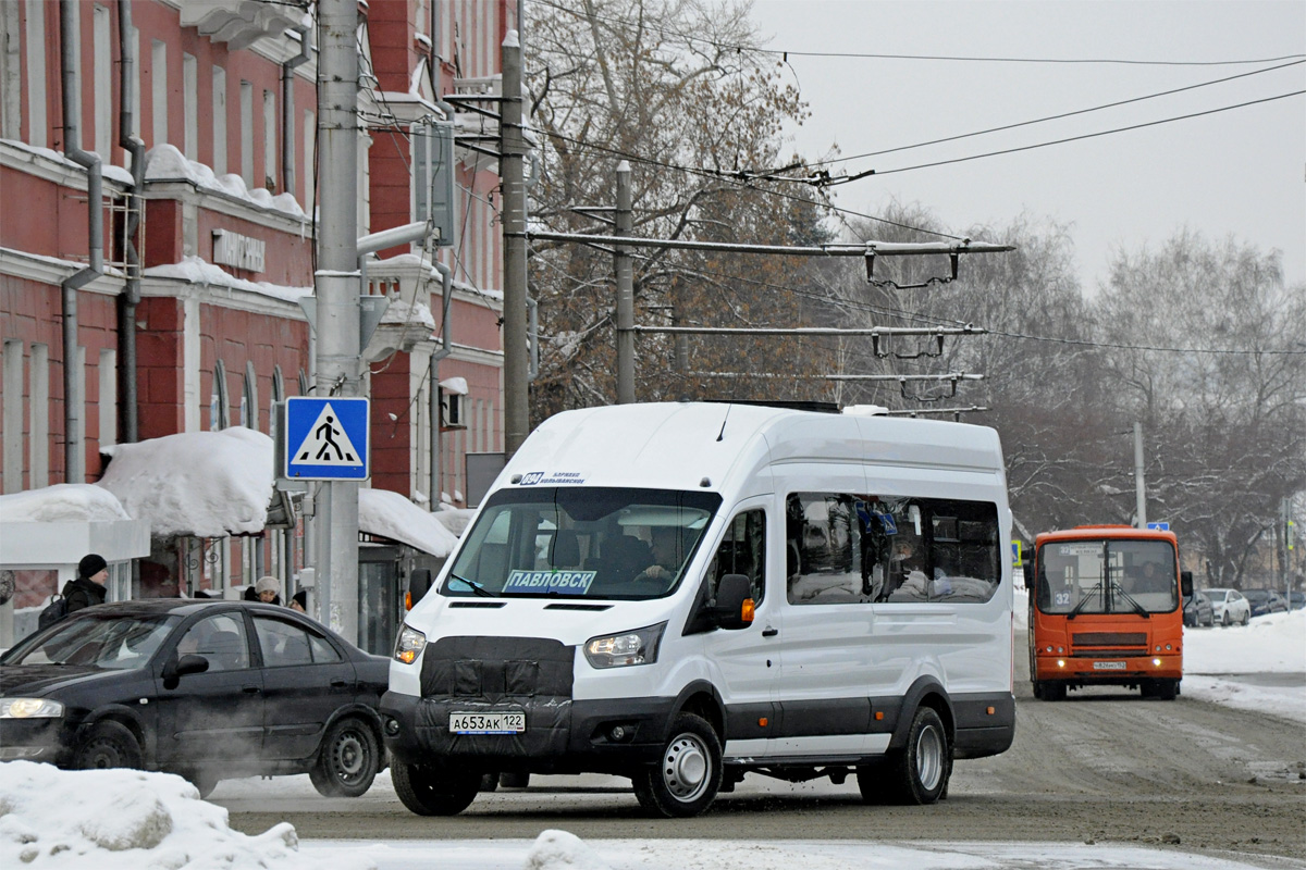 Алтайский край, Ford Transit № А 653 АК 122 — Фото — Автобусный транспорт