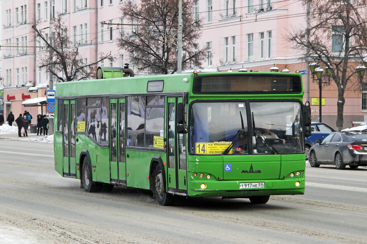 Пермский край, МАЗ-103.476 № Т 917 НЕ 59