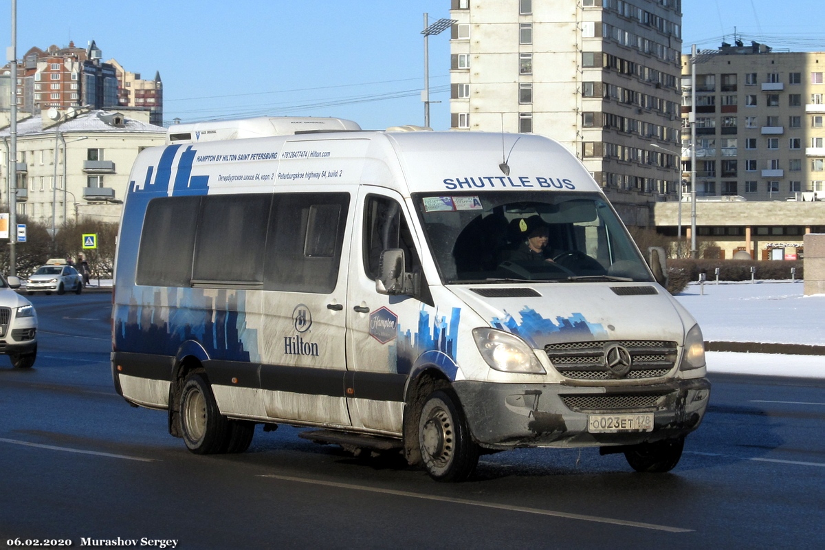 Санкт-Петербург, Луидор-223602 (MB Sprinter) № О 023 ЕТ 178