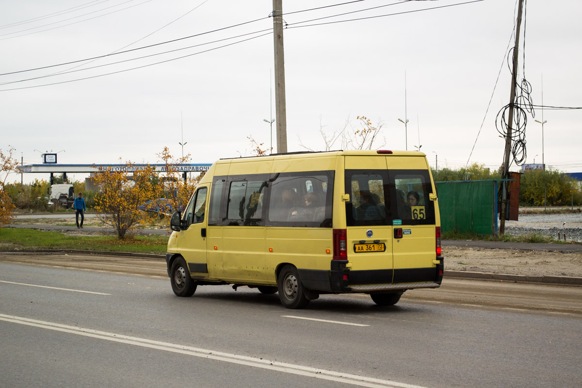 Тюменская область, FIAT Ducato 244 CSMMC-RLL, -RTL № АА 361 72