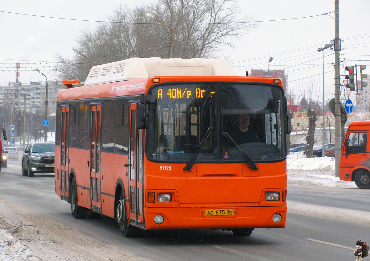 Нижегородская область, ЛиАЗ-5293.70 № 21725