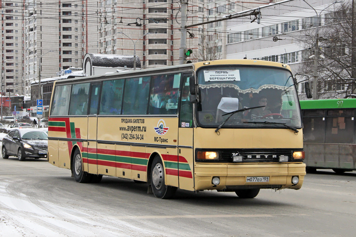 Пермский край, Setra S215HM № М 077 ЕО 159