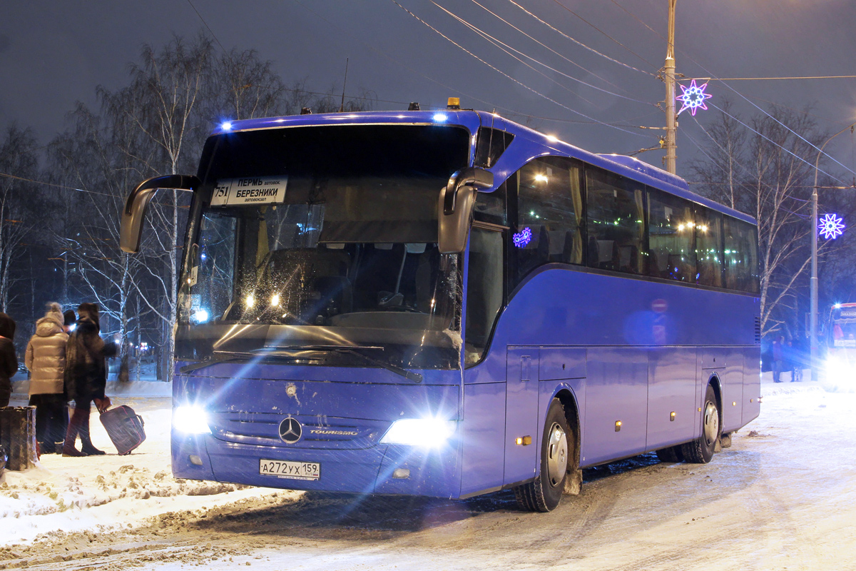 Пермский край, Mercedes-Benz Tourismo II 15RHD № А 272 УХ 159