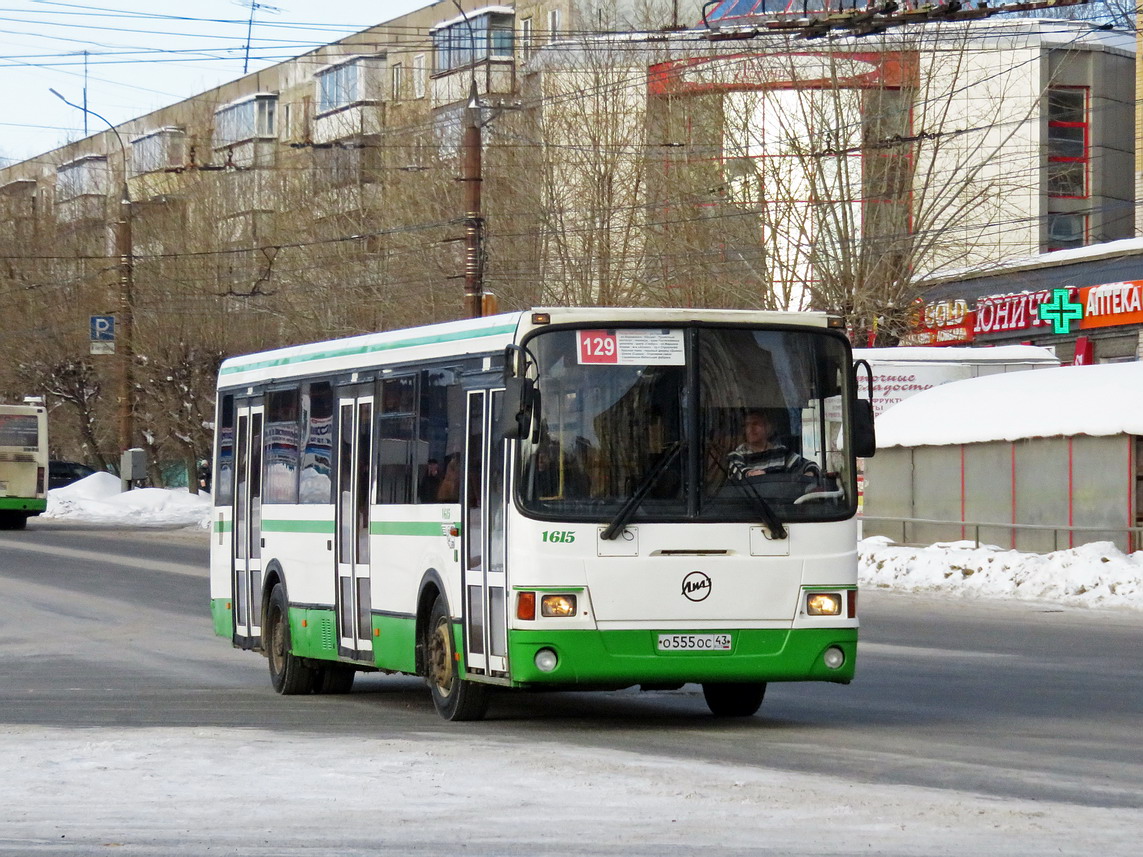 Kirov region, LiAZ-5256.36 č. х615