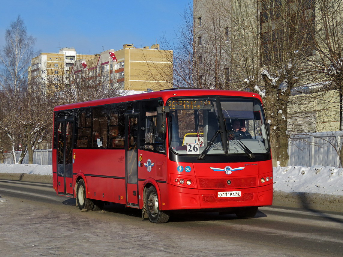 Кировская область, ПАЗ-320414-05 "Вектор" (1-2) № О 111 РА 43