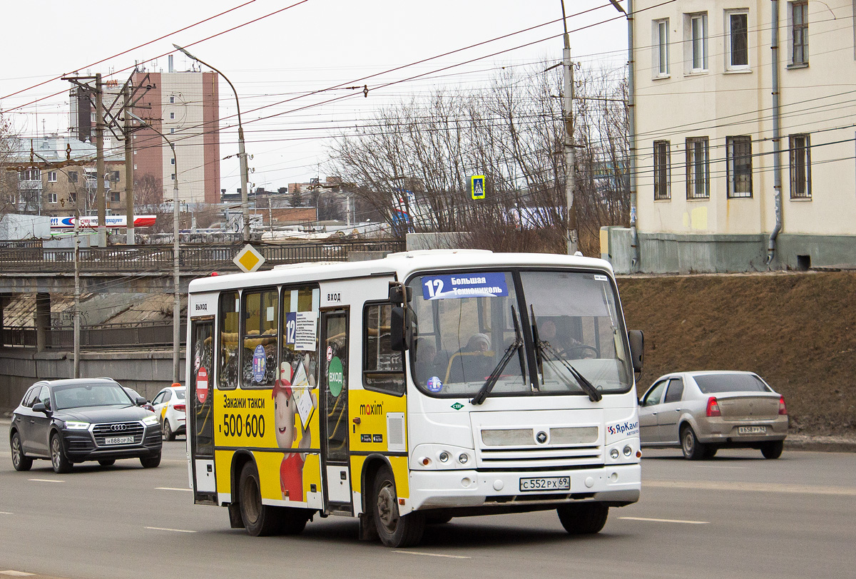 Рязанская область, ПАЗ-320302-11 № С 552 РХ 69