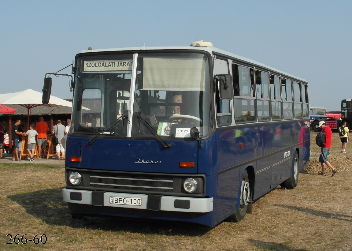 Венгрия, Ikarus 260.45 № 01-00; Венгрия — XI. Nemzetközi Ikarus, Csepel és Veteránjármű Találkozó, Folyás (2018)