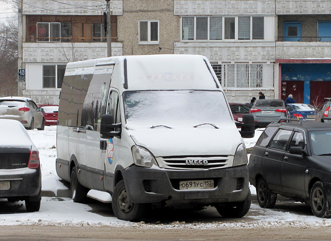 Nizhegorodskaya region, Rosvan-3265 (IVECO Daily 50С15) № О 691 УС 152