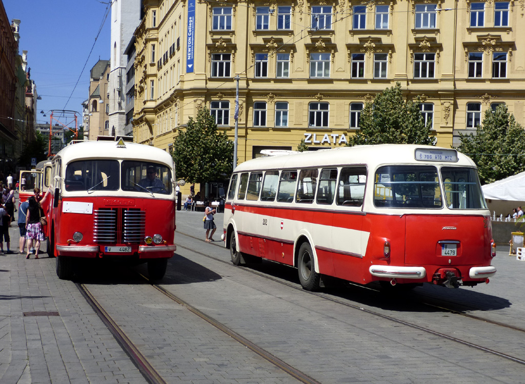 Чехия, Škoda 706 RO MTZ № 22; Чехия, Škoda 706 RTO MTZ № 202