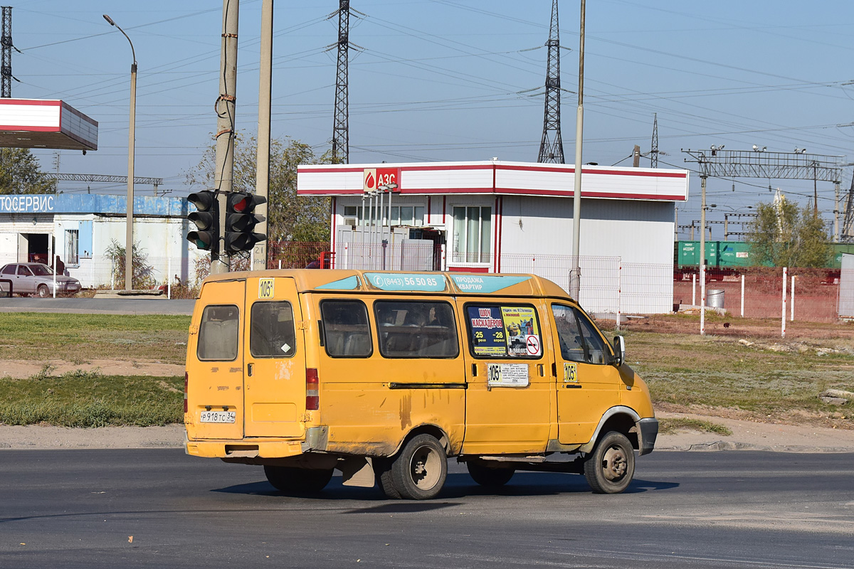 Oblast Wolgograd, GAZ-3285 (X9X) Nr. Р 918 ТС 34