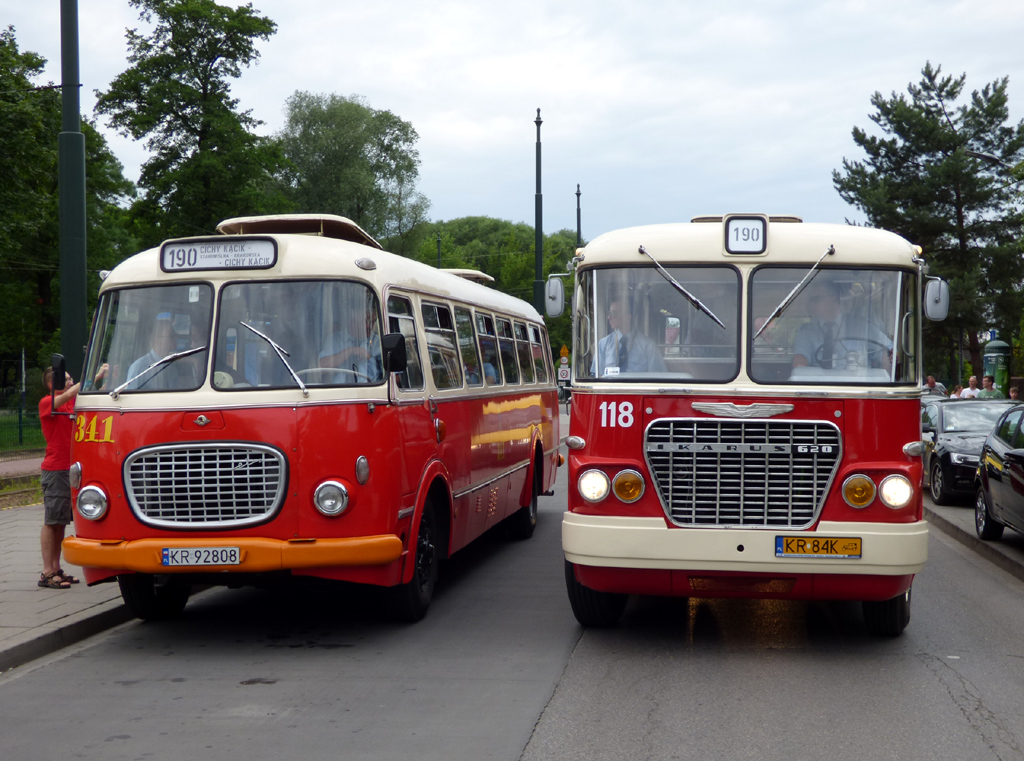 Польша, Jelcz 272 MEX № 341; Польша, Ikarus 620 № 118