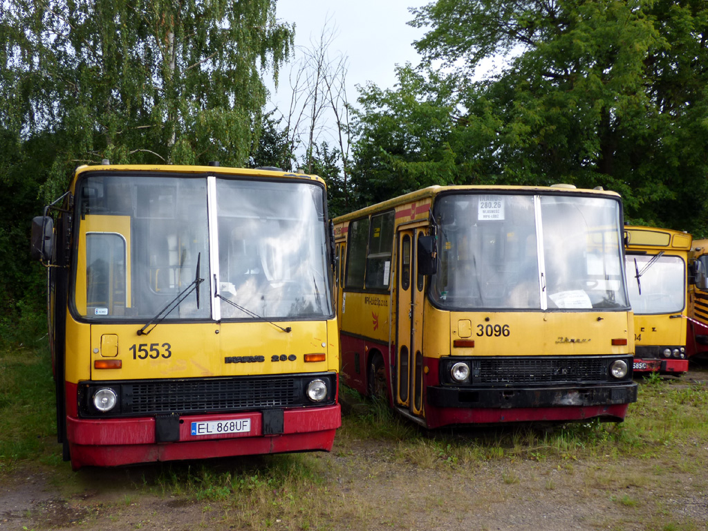 Польша, Ikarus 280.70E № 1553; Польша, Ikarus 280.26 № 3096