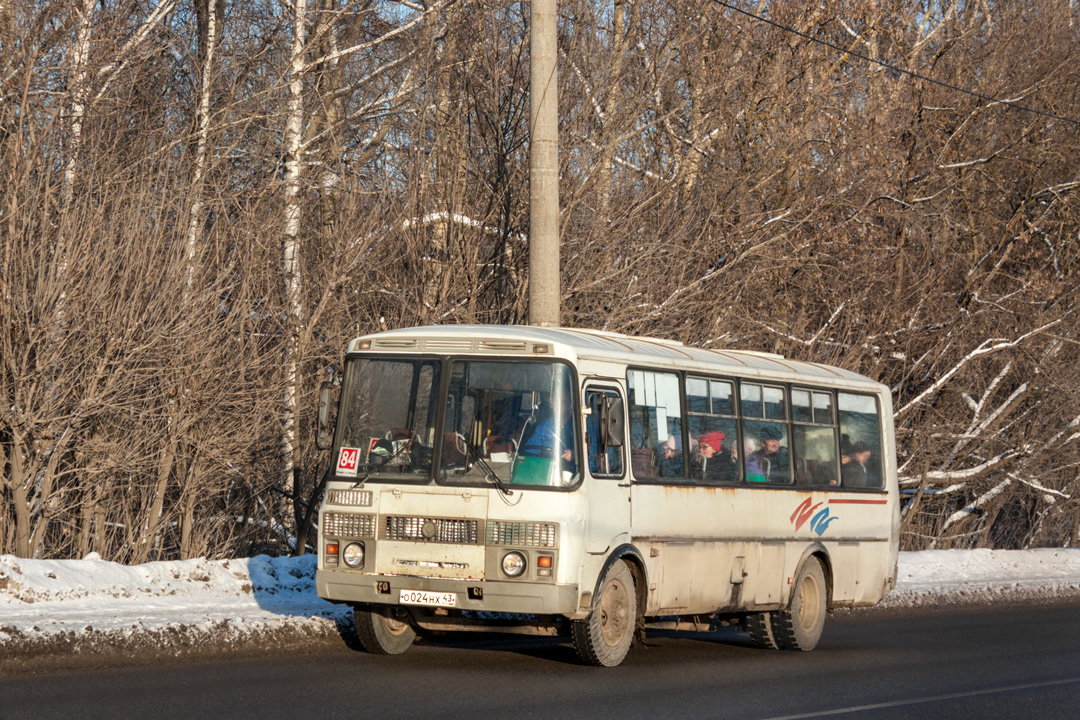 Кировская область, ПАЗ-4234 № О 024 НХ 43