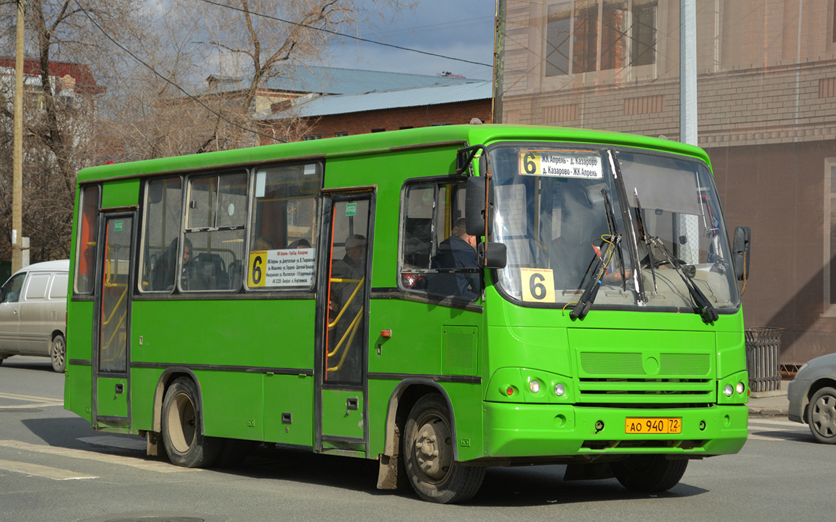 Тюменская область, ПАЗ-320402-05 № АО 940 72