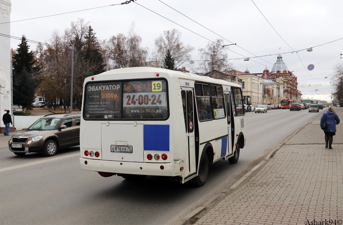 Томская область, ПАЗ-32054 № Е 816 ЕВ 70