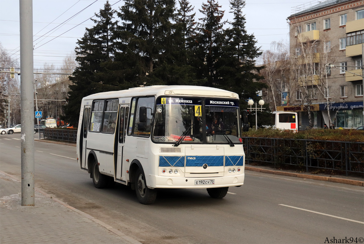 Томская область, ПАЗ-32054 № Е 192 СУ 70