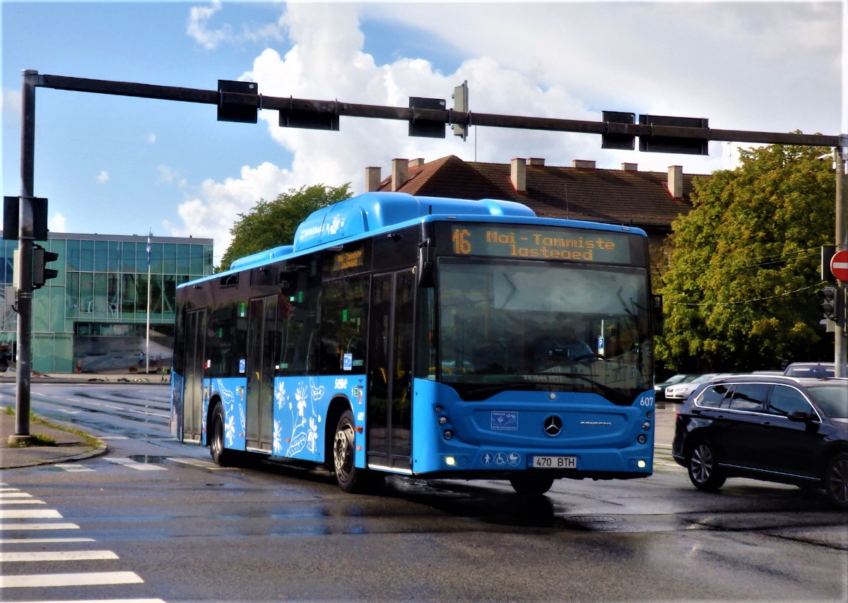Эстония, Mercedes-Benz Conecto III NGT № 607
