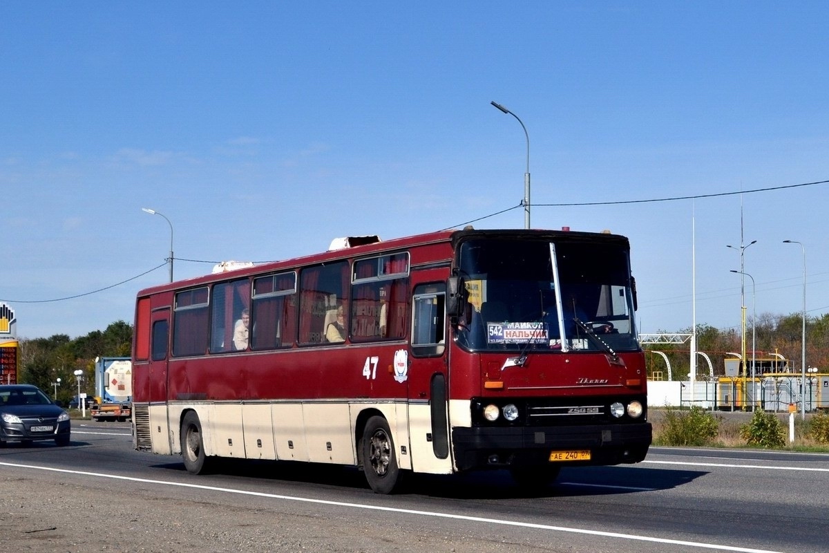 Кабардино-Балкария, Ikarus 250.59 № 47