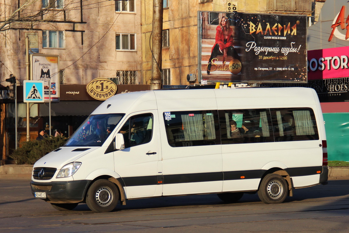 Днепропетровская область, Mercedes-Benz Sprinter W906 316CDI № AE 6483 IC