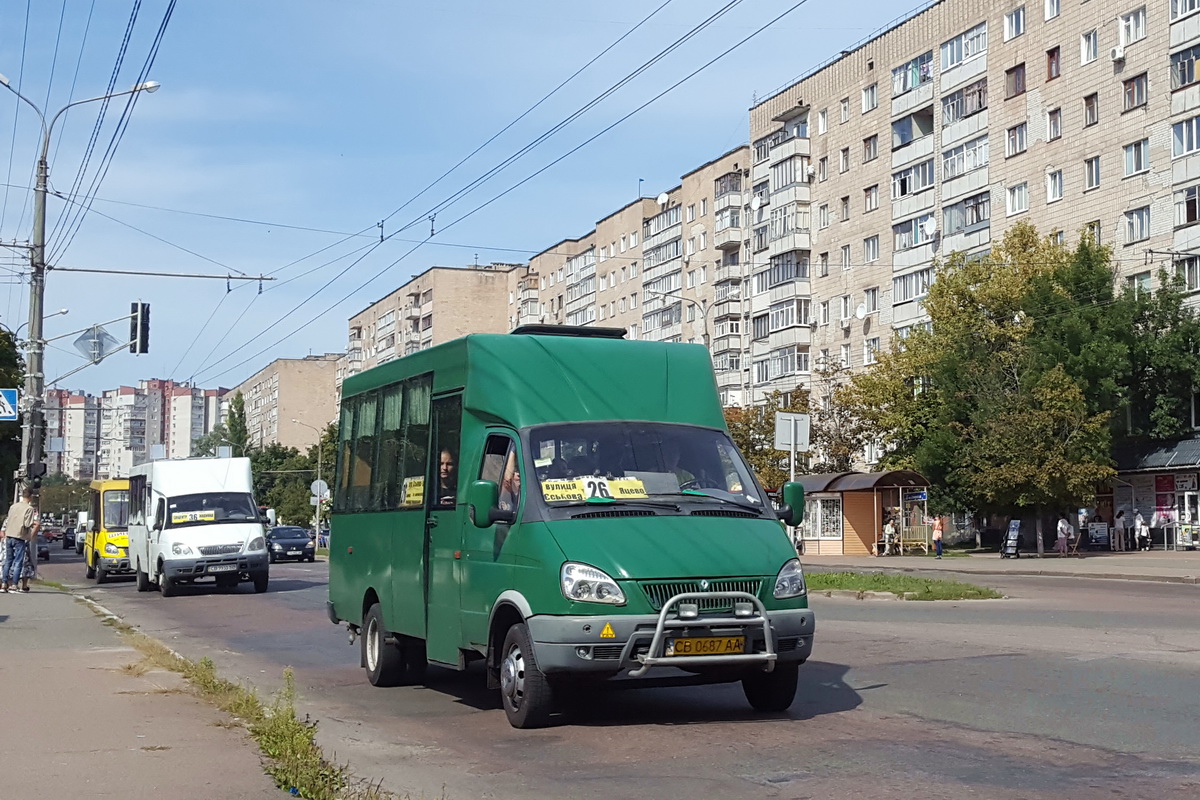 Черниговская область, Рута СПВ А048.2 № CB 0687 AA