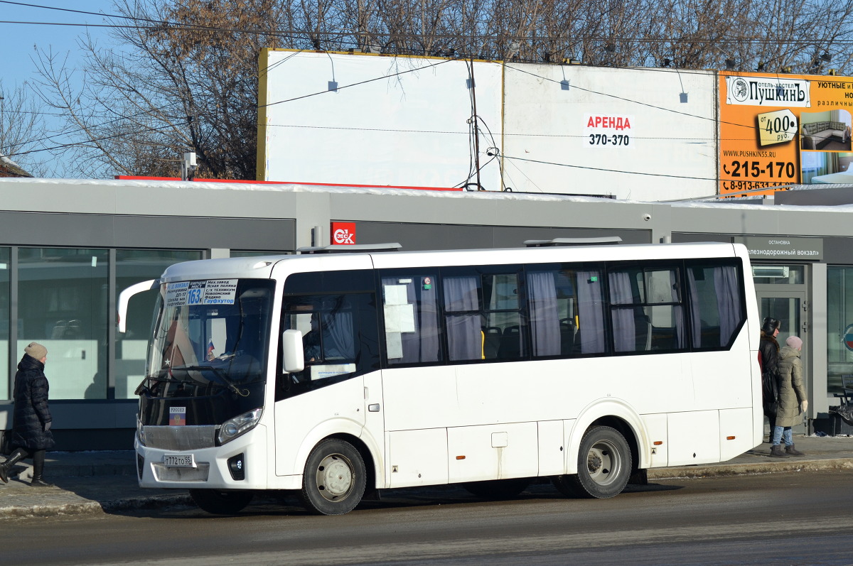 Омская область, ПАЗ-320405-04 "Vector Next" № Т 772 ТО 55