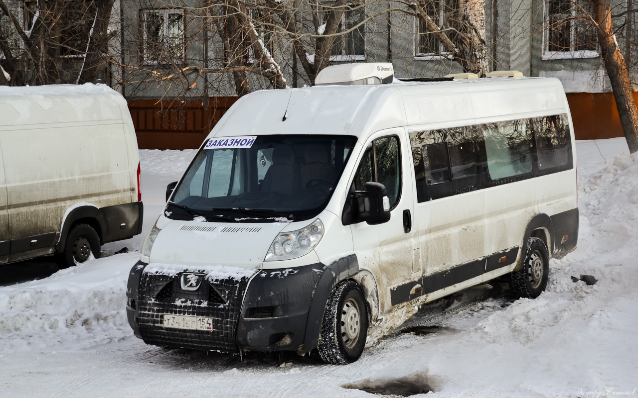 Новосибирская область, Промтех-22437* (Peugeot Boxer) № Т 341 ЕР 154
