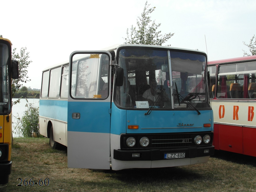 Венгрия, Ikarus 211.01 № LZZ-690; Венгрия — XI. Nemzetközi Ikarus, Csepel és Veteránjármű Találkozó, Folyás (2018)