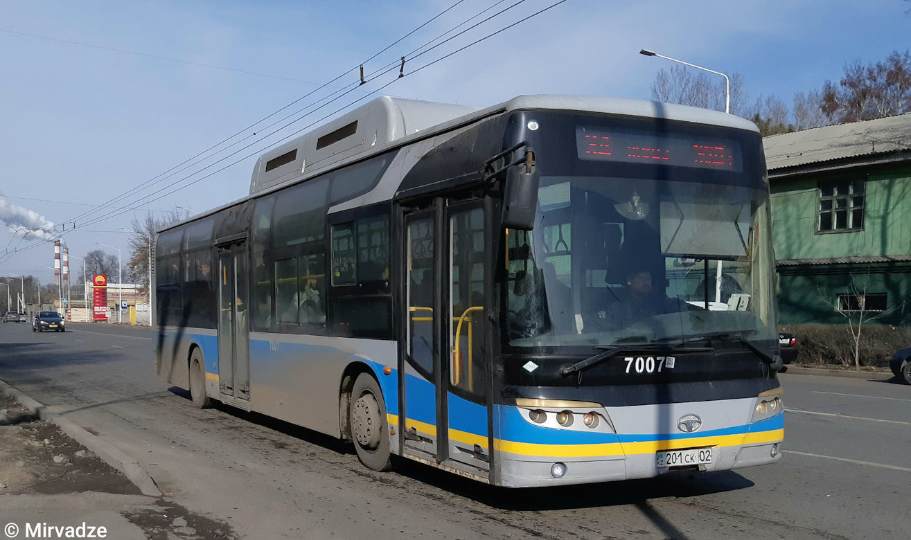 Алматы, Guilin Daewoo GDW6126CNG (СемАЗ) № 7007