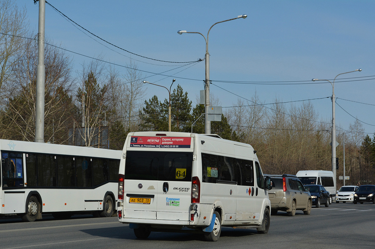 Тюменская область, Нижегородец-FST613 (FIAT Ducato) № АЕ 903 72