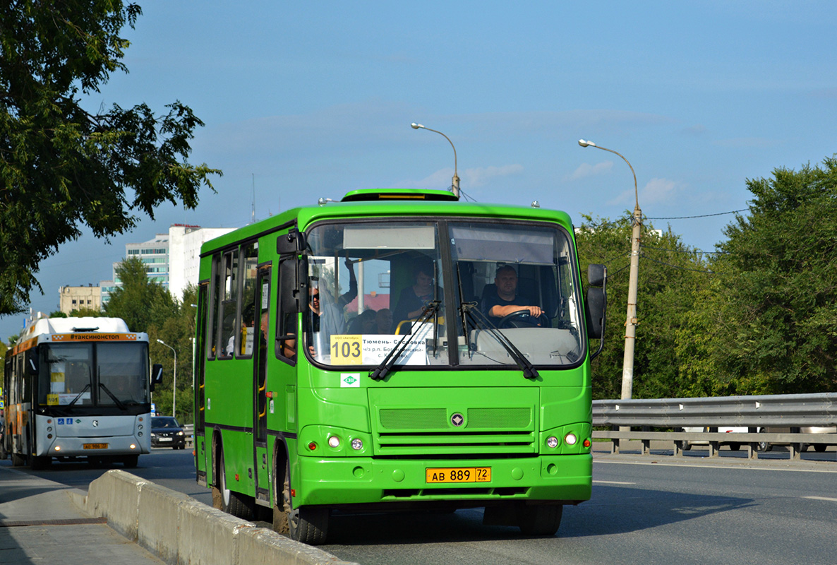 Тюменская область, ПАЗ-320302-22 № АВ 889 72