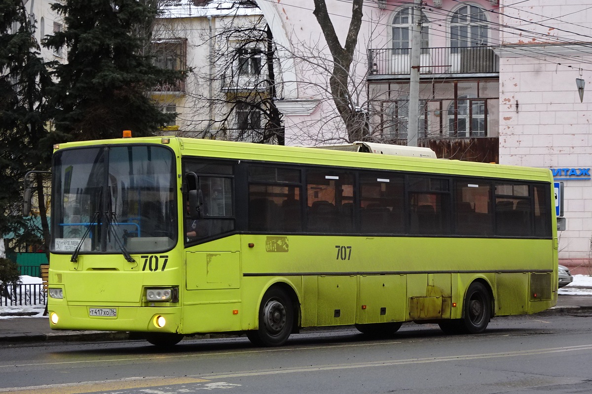 Ярославская область, ЛиАЗ-5256.23-01 (ГолАЗ) № 707