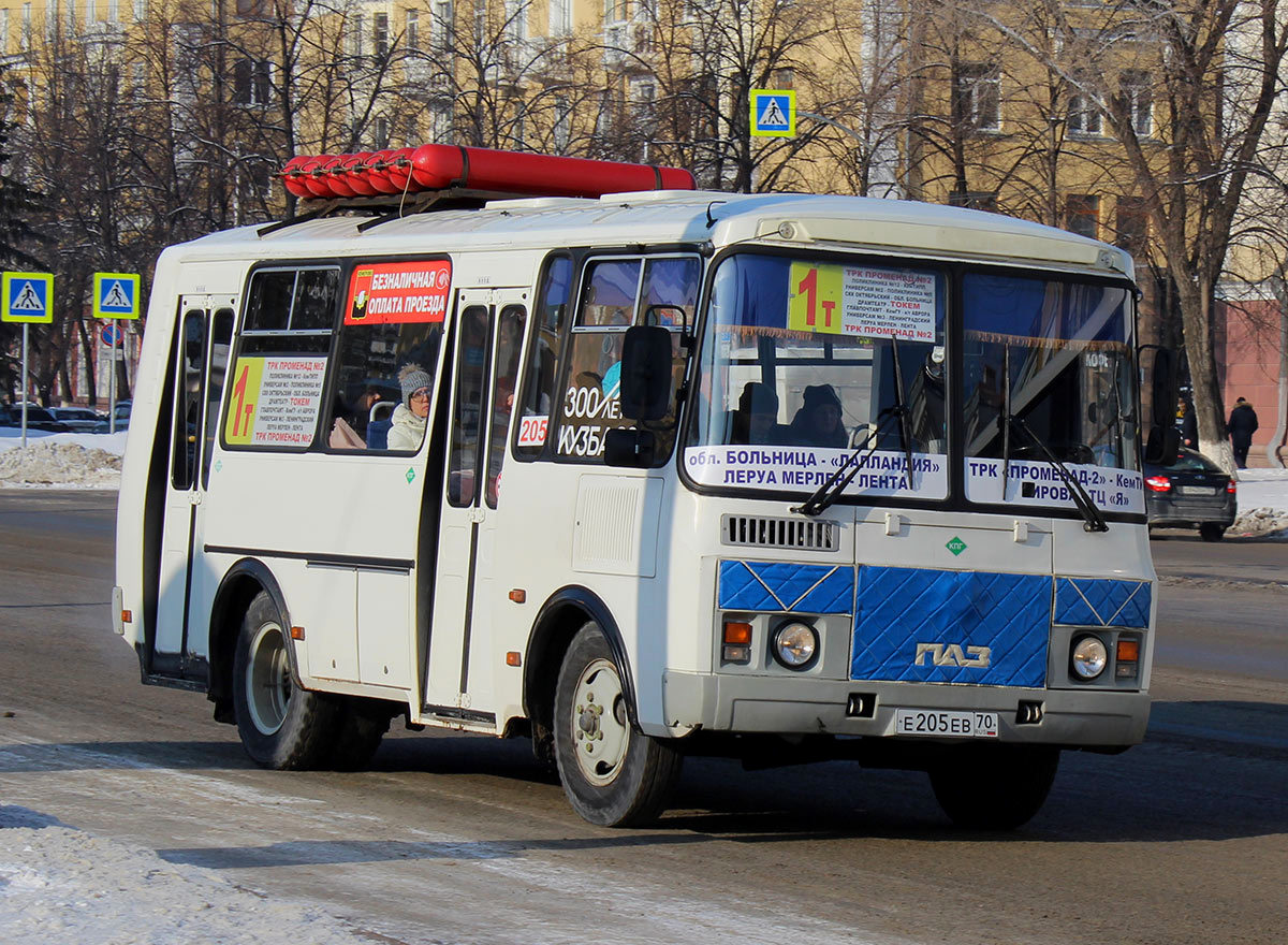 Кемеровская область - Кузбасс, ПАЗ-32054 № 205