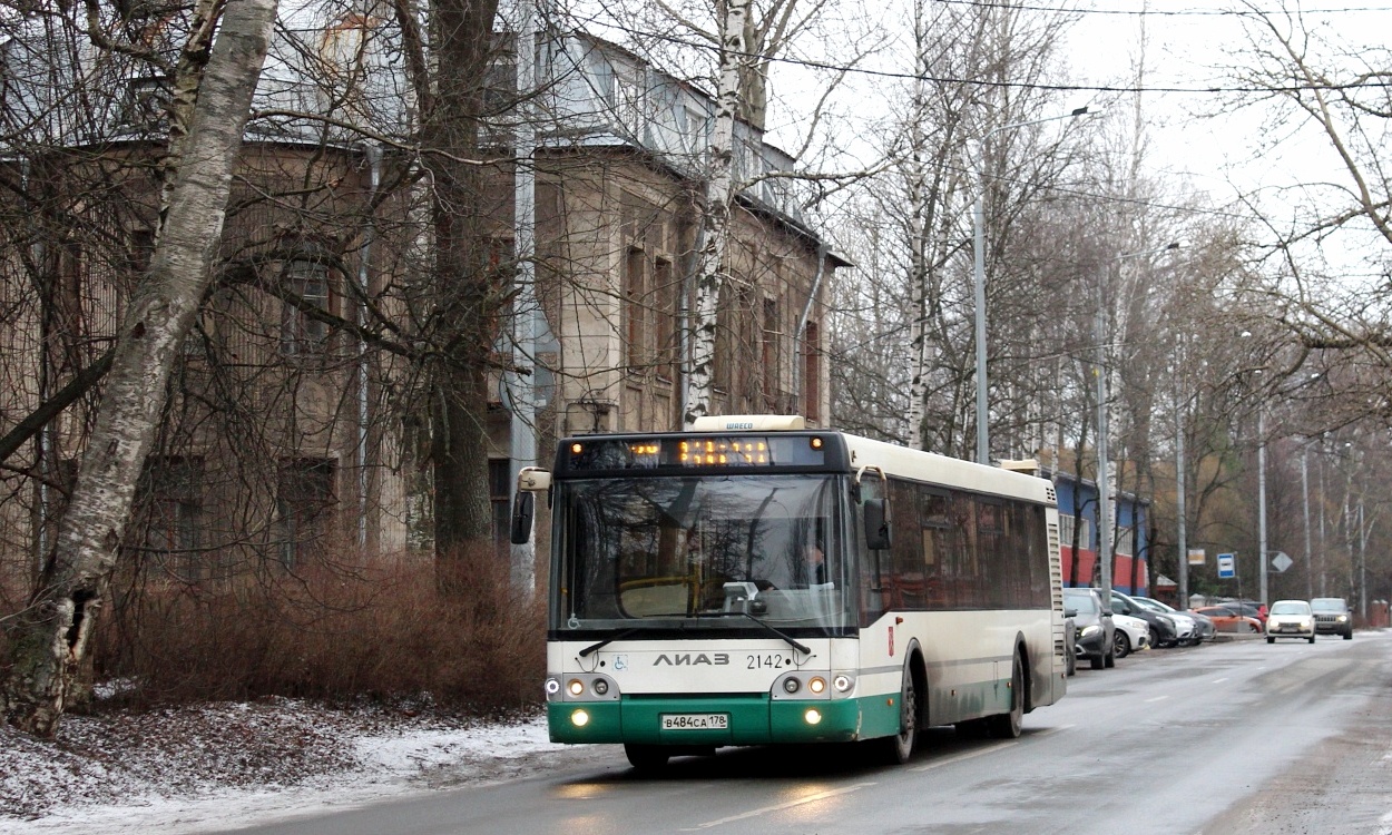 Санкт-Петербург, ЛиАЗ-5292.60 № 2142