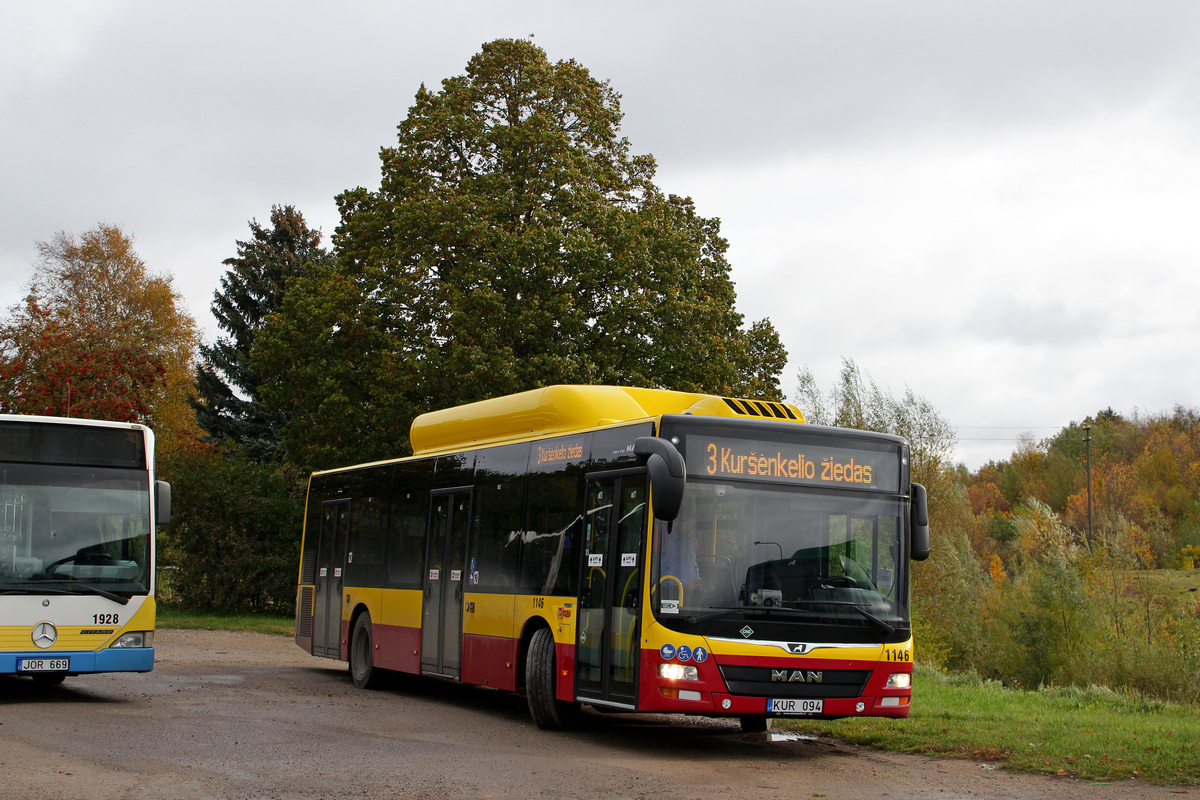 Литва, MAN A21 Lion's City NL273 CNG № 1146