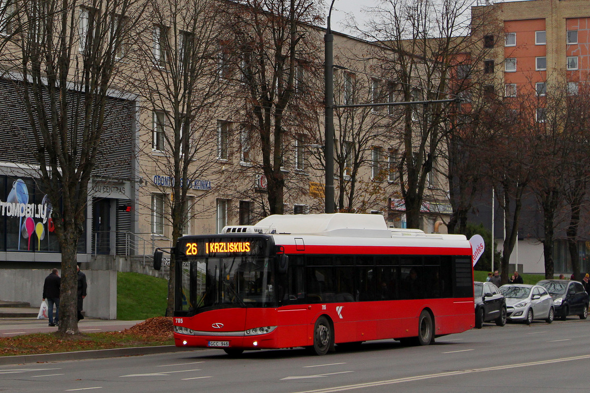 Литва, Solaris Urbino III 12 CNG № 785