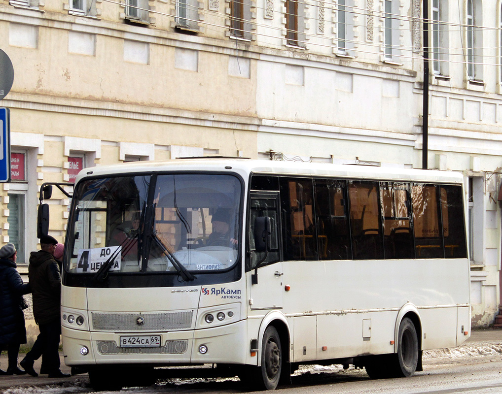 Тверская область, ПАЗ-320414-05 "Вектор" (1-2) № В 424 СА 69