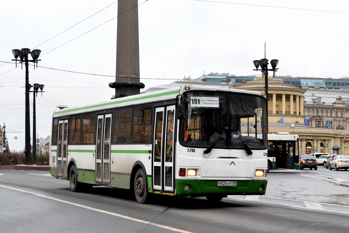 Санкт-Петербург, ЛиАЗ-5293.60 № 3788