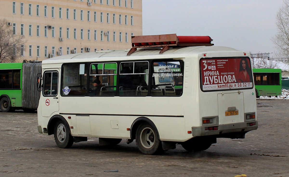 Кемеровская область - Кузбасс, ПАЗ-32054 № 163