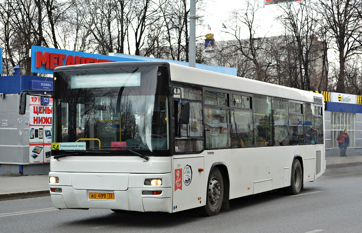 Тюменская область, Yutong ZK6118HGA № АО 499 72