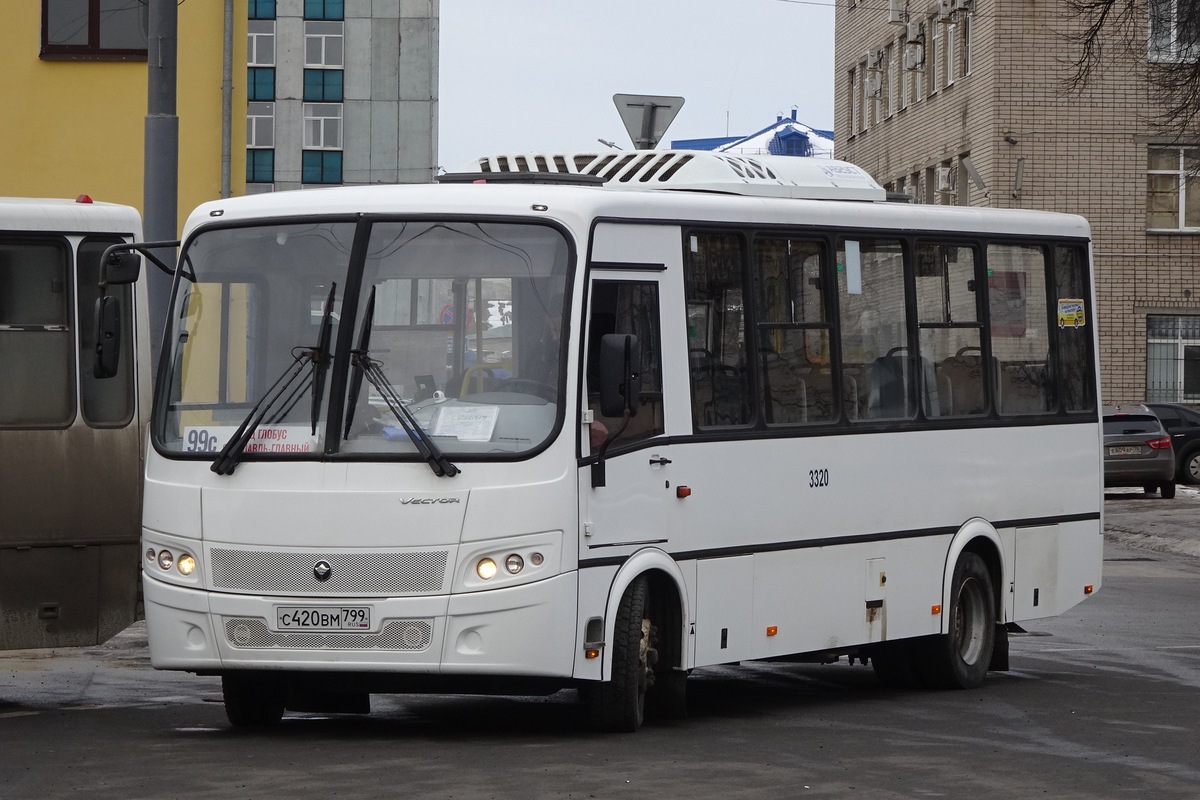 Ярославская область, ПАЗ-320412-04 "Вектор" № 3320