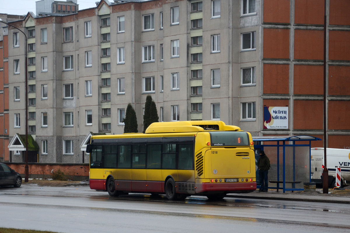 Литва, Irisbus Citelis 12M CNG № 1218