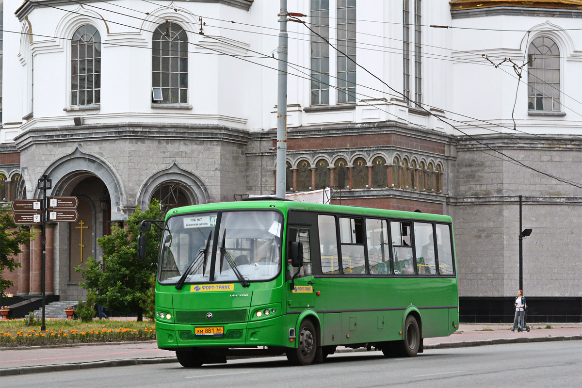 Свердловская область, ПАЗ-320414-05 "Вектор" (1-2) № КМ 881 66