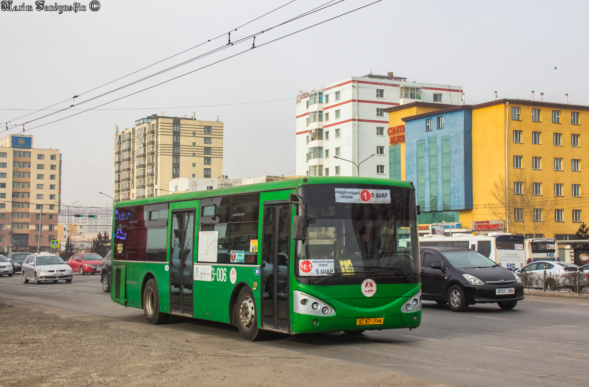 Монголия, J 800T Ecobus № 3-006