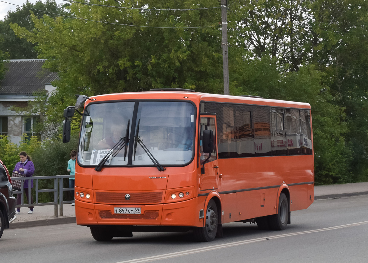 Тверская область, ПАЗ-320414-04 "Вектор" № Н 897 СМ 69