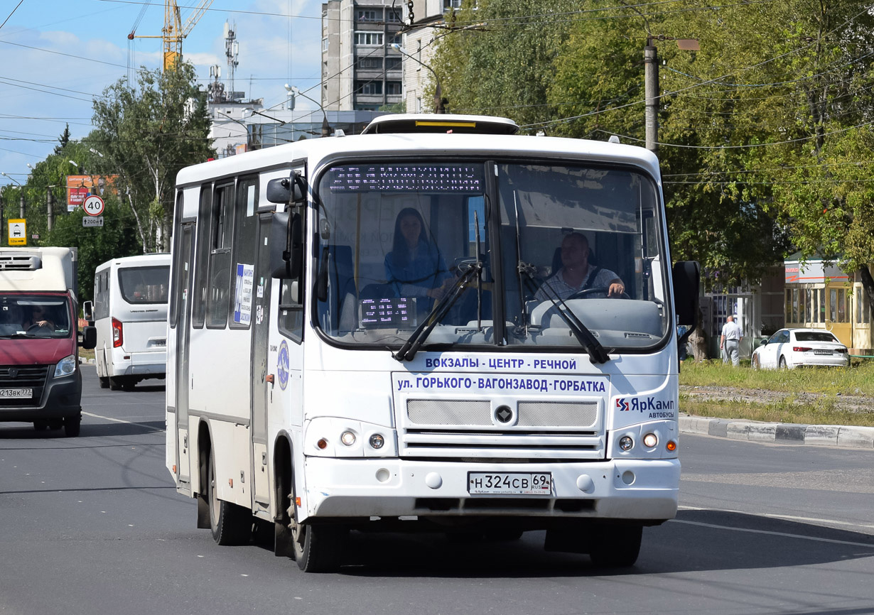 Тверская область, ПАЗ-320402-05 № Н 324 СВ 69