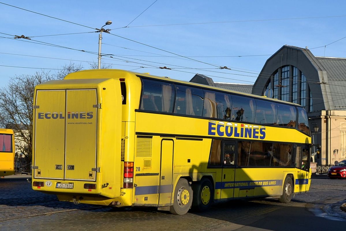 Латвия, Neoplan N122/3L Skyliner № 218